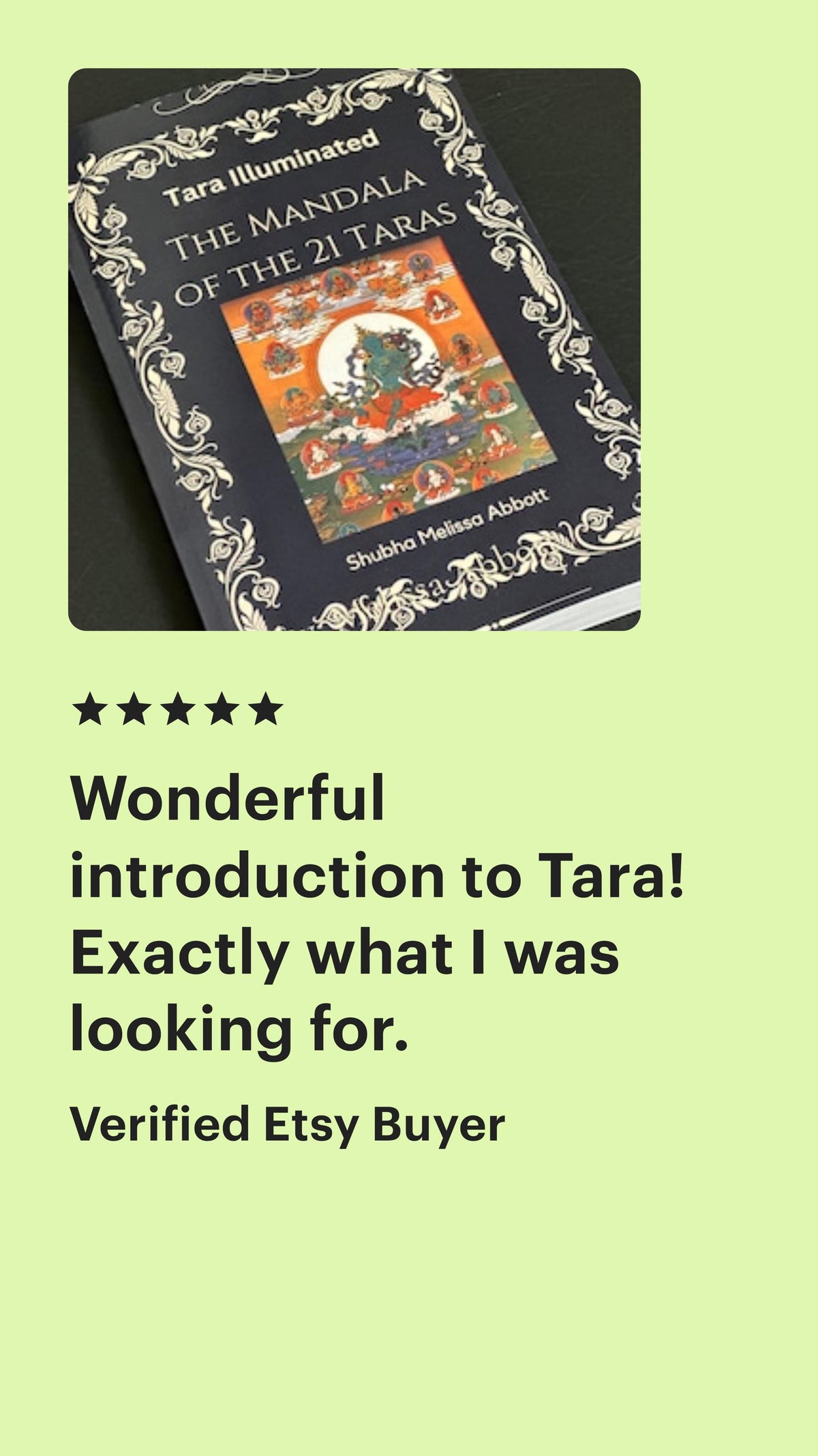 Tara Illuminated The Mandala of the 21 Taras Paperback Book