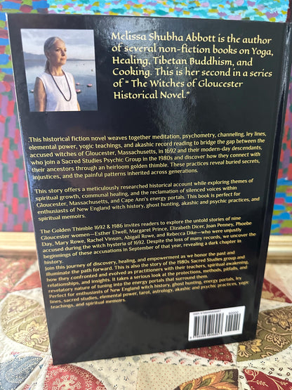The Golden Thimble 1692 & 1986 – Witches of Gloucester Historical Fiction Novel