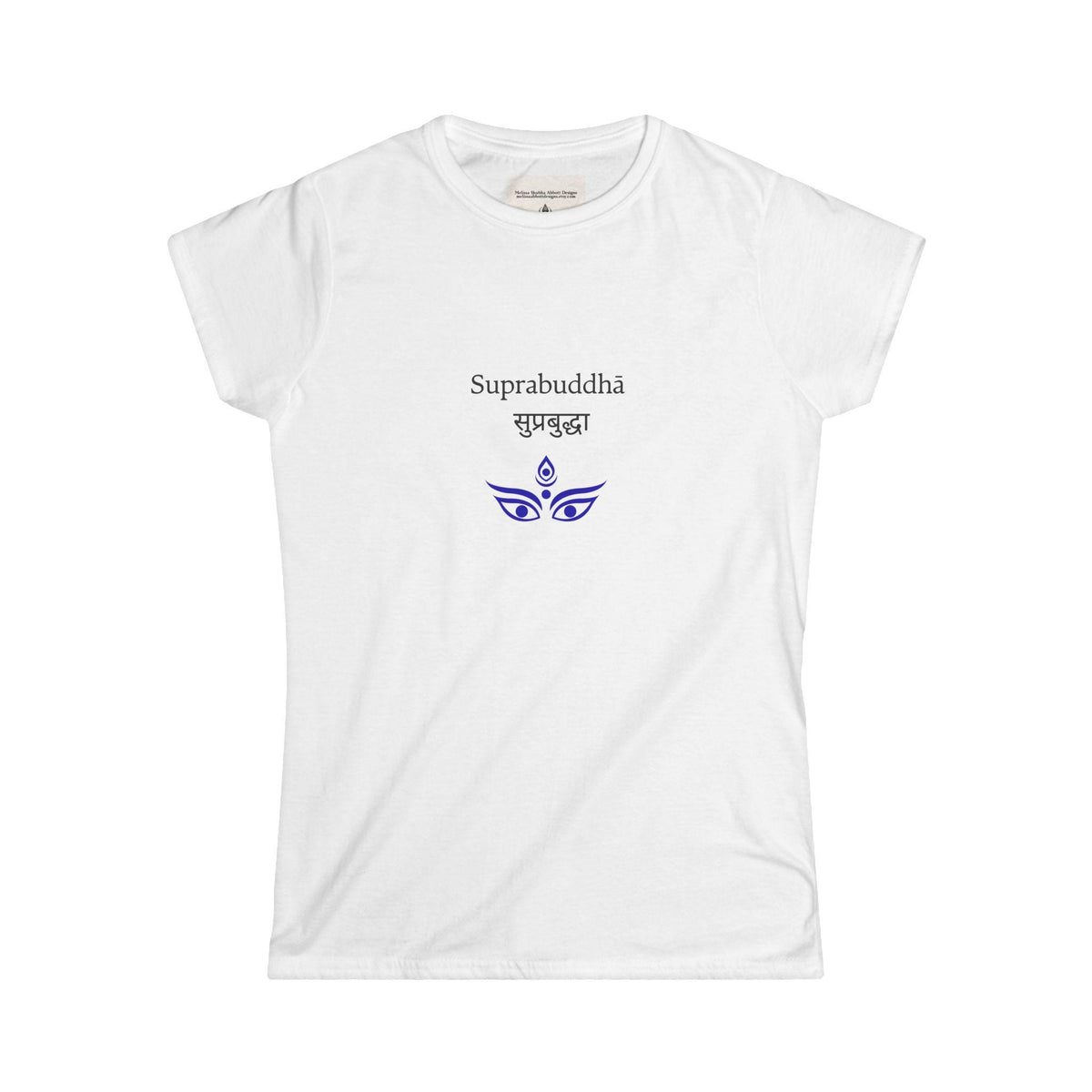 Suprabuddha Women's Yoga Tee, Shaiva Tantra Meditation T-Shirt