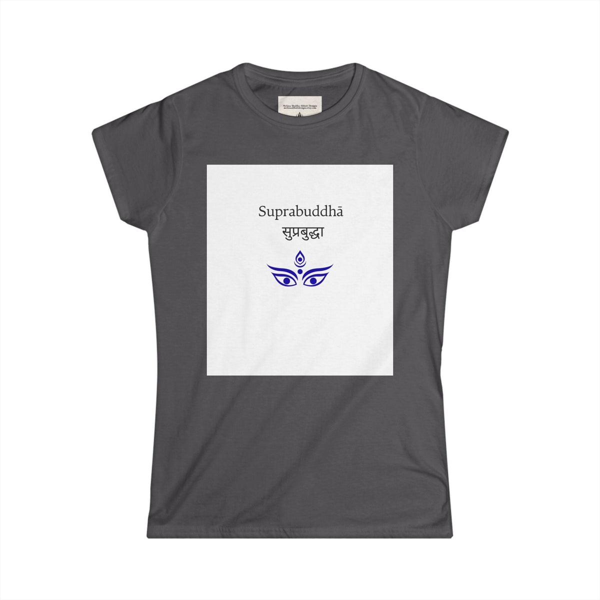 Suprabuddha Women's Yoga Tee, Shaiva Tantra Meditation T-Shirt