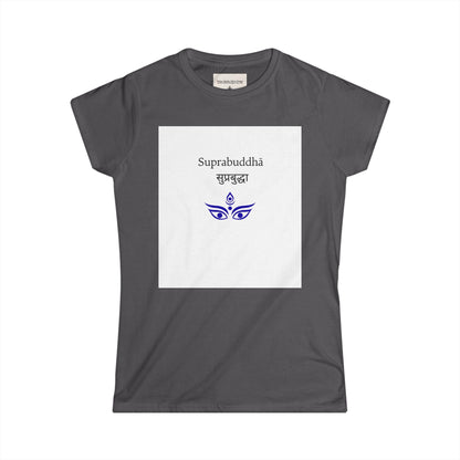 Suprabuddha Women's Yoga Tee, Shaiva Tantra Meditation T-Shirt