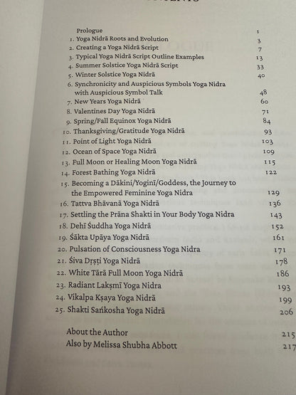 Yoga Nidra Illuminated: Crafting Meditation Guide for Teachers, Students Shubha Abbott